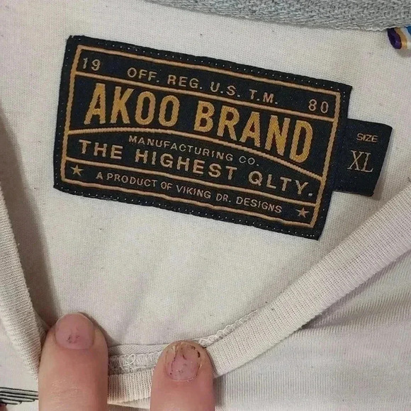 Akoo brand smuggler run gold cup 1980 cycling jersey mens size XL - Picture 2 of 4